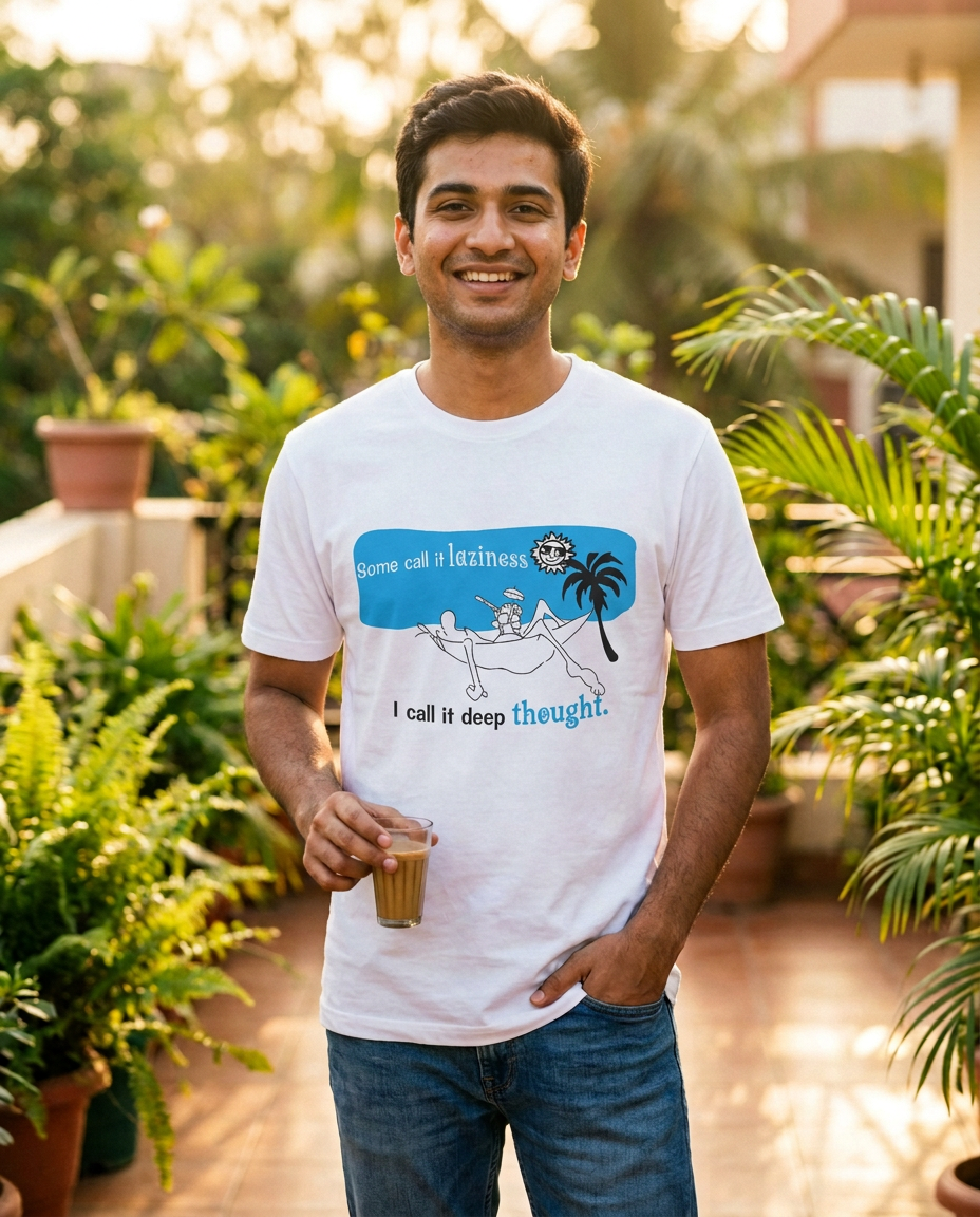 Off Beat graphic tee, menswear